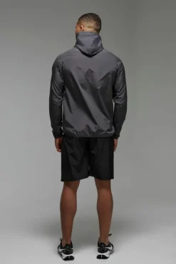 Man Active Gym Colour Block Regular Fit Windbreaker