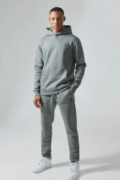 Man Active Gym Hooded Tracksuit