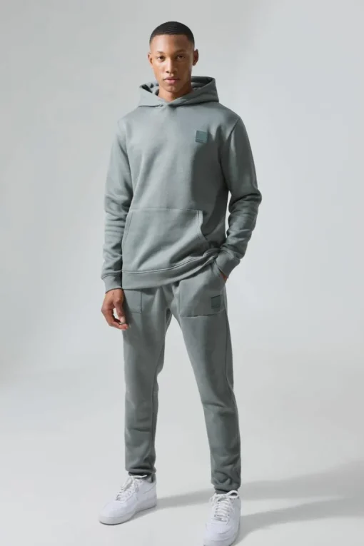 Man Active Gym Hooded Tracksuit