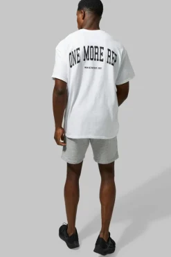 MAN ACTIVE GYM OVERSIZED ONE MORE REP T-SHIRT