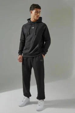 Man Active Hoodie & Jogger Tracksuit