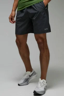 Man Active 7inch Perforated Grid Short