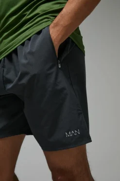 Man Active 7inch Perforated Grid Short
