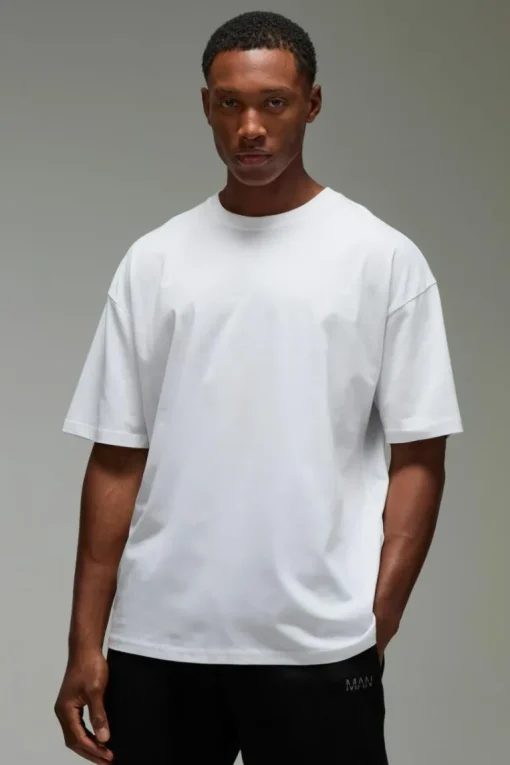 Man Active Oversized One More Rep T-shirt