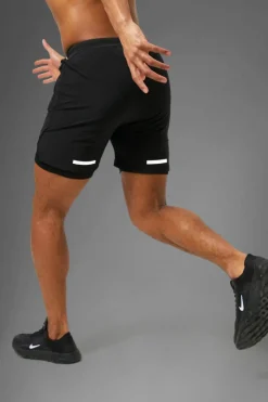 Man Active Performance Regular Fit 5inch 2-in-1 Shorts