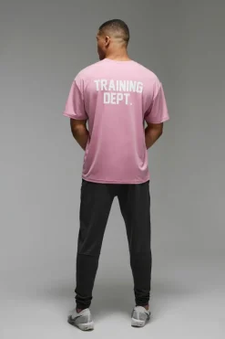 Man Active Performance Training Dept. Oversized T-shirt