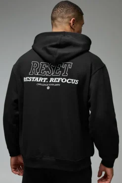 Man Active Reset Oversized Hoodie
