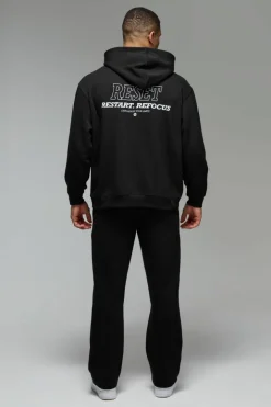 Man Active Reset Oversized Hoodie