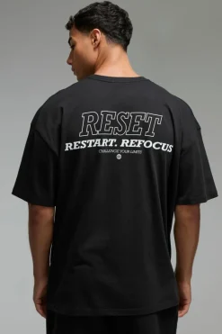 Man Active Reset Oversized T-shirt