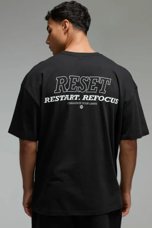 Man Active Reset Oversized T-shirt