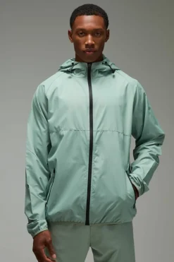 Man Active Ripstop Shower Resist Windbreaker