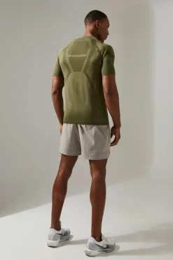Man Active Seamless Muscle Fit T-shirt