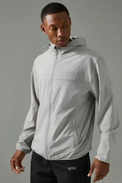 Man Active Shower Resist Ventilated Windbreaker