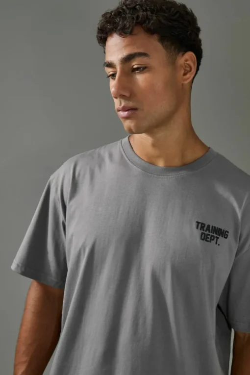 Man Active Training Dept Oversized T-shirt