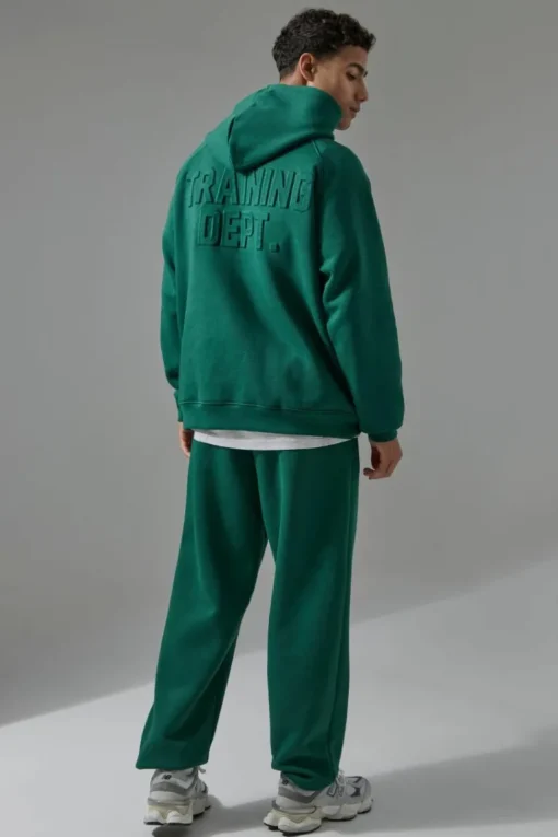 Man Active Training Dept Oversized Embossed Jogger