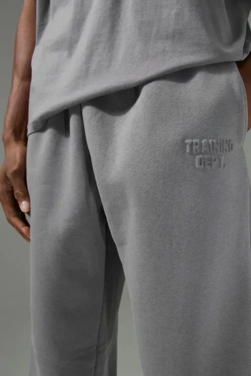 Man Active Training Dept Oversized Embossed Jogger