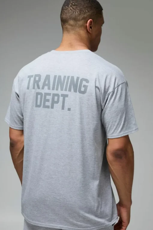 Man Active Training Dept Oversized T-shirt