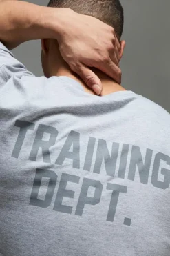 Man Active Training Dept Oversized T-shirt