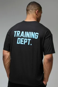 Man Active Training Dept Oversized T-shirt