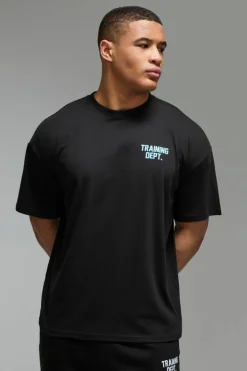 Man Active Training Dept Oversized T-shirt
