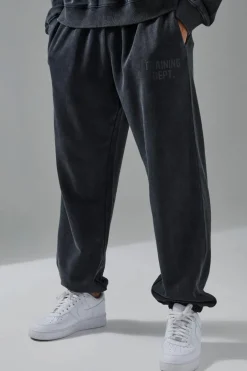 Man Active Training Dept Washed Oversized Joggers