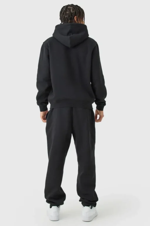 Man Basic Hooded Tracksuit