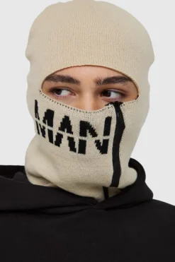 Man Dash Zip Detail Face Covering