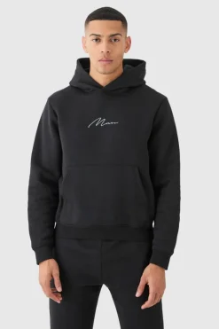 Man Signature Boxy Hooded Tracksuit