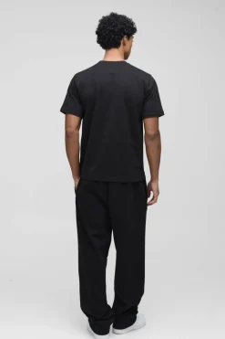 Man Signature Embroidered T-shirt