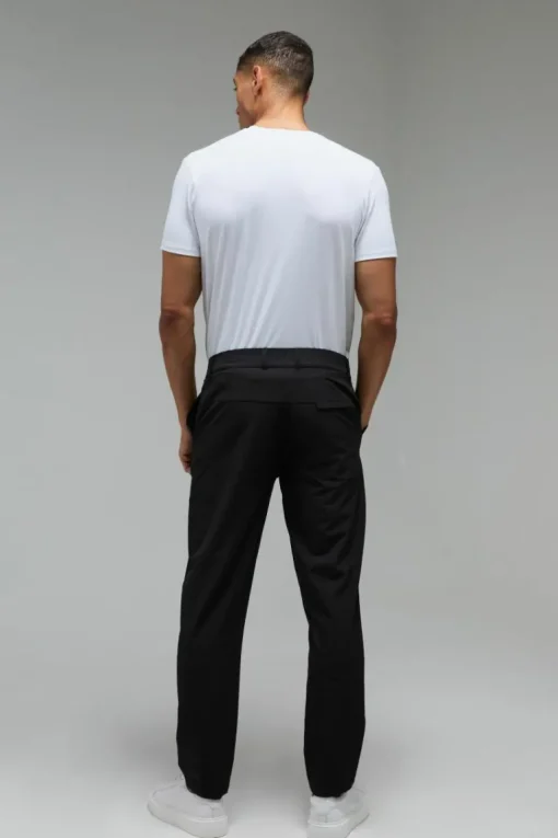 Man Sport Golf Stretch Woven Tapered Joggers