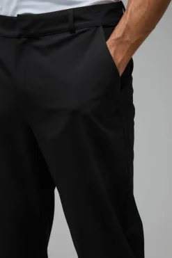 Man Sport Golf Stretch Woven Tapered Joggers