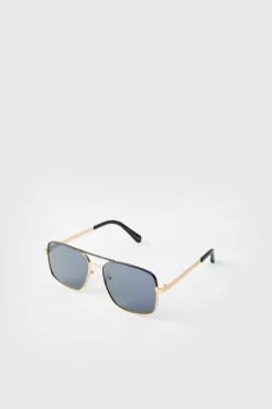 Metal Navigator Sunglasses