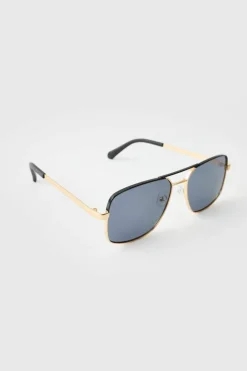 Metal Navigator Sunglasses