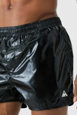 Metallic Man Triangle Runner Swim Short