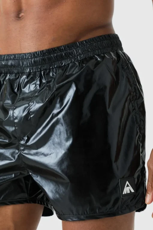Metallic Man Triangle Runner Swim Short