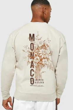 Monaco Back Print Sweatshirt