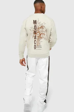 Monaco Back Print Sweatshirt