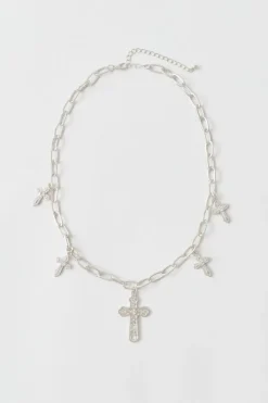 Multi Cross Necklace