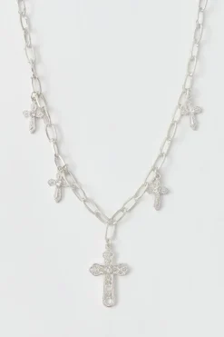 Multi Cross Necklace