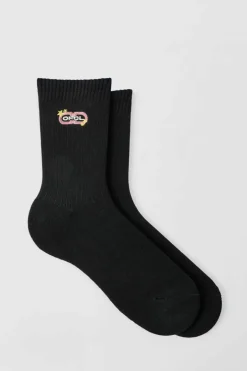 OFCL Embroidered Sports Socks