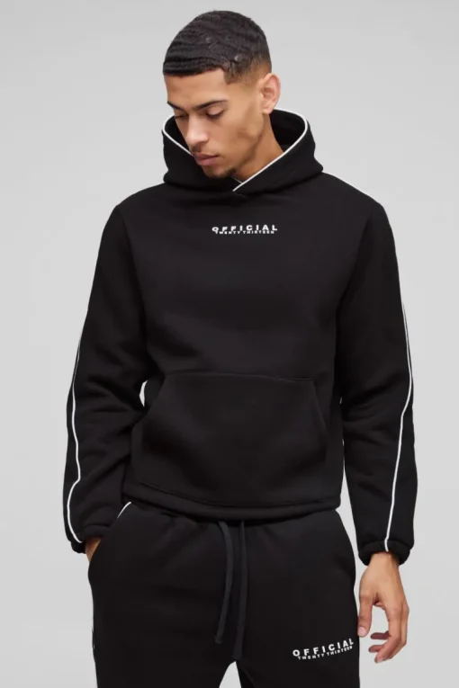 Official Piping Hooded Tracksuit
