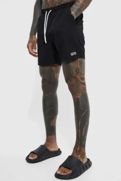 Original Man Mid Length Swim Shorts