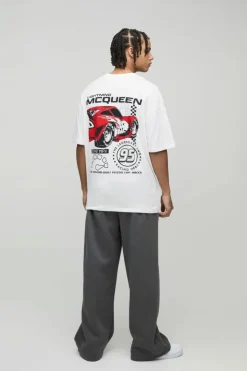 Oversized Disney Pixar Cars License T-Shirt