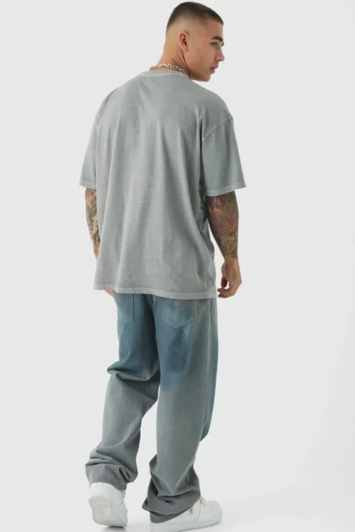 Oversized Acid Wash T-Shirt