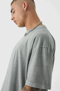 Oversized Acid Wash T-Shirt