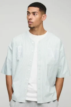 Oversized Applique Baseball Shirt