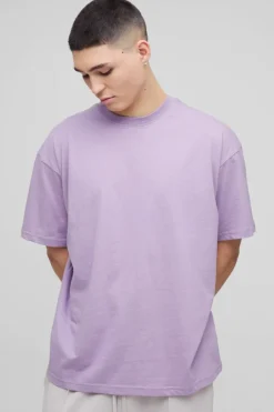 Oversized Basic Crew Neck T-shirt