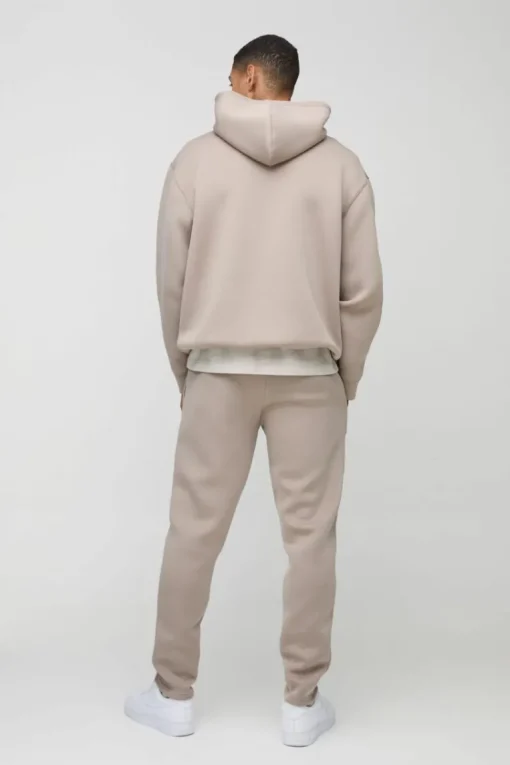 Oversized Bonded Scuba Hooded Tracksuit