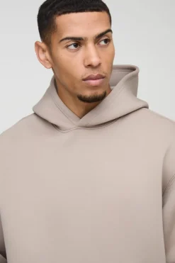 Oversized Bonded Scuba Hooded Tracksuit