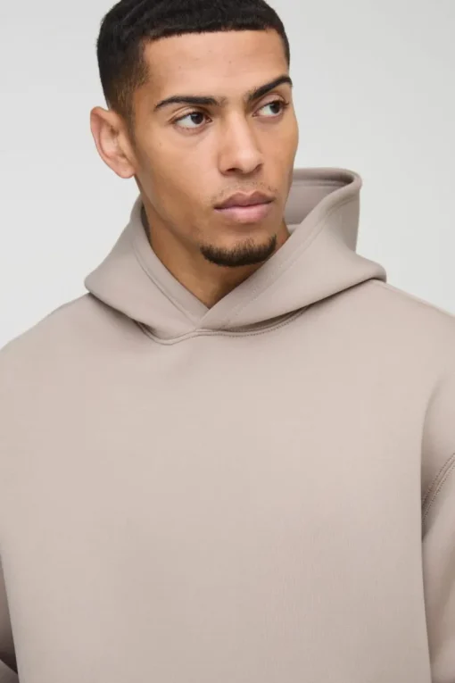 Oversized Bonded Scuba Hooded Tracksuit